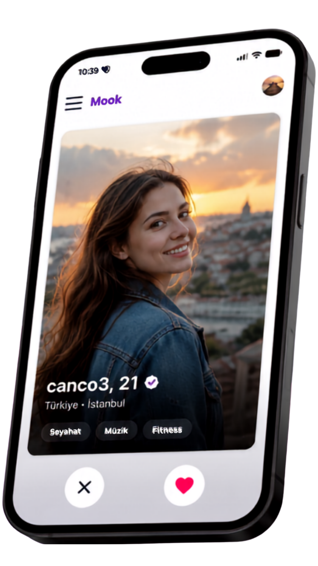 Mook App Screen