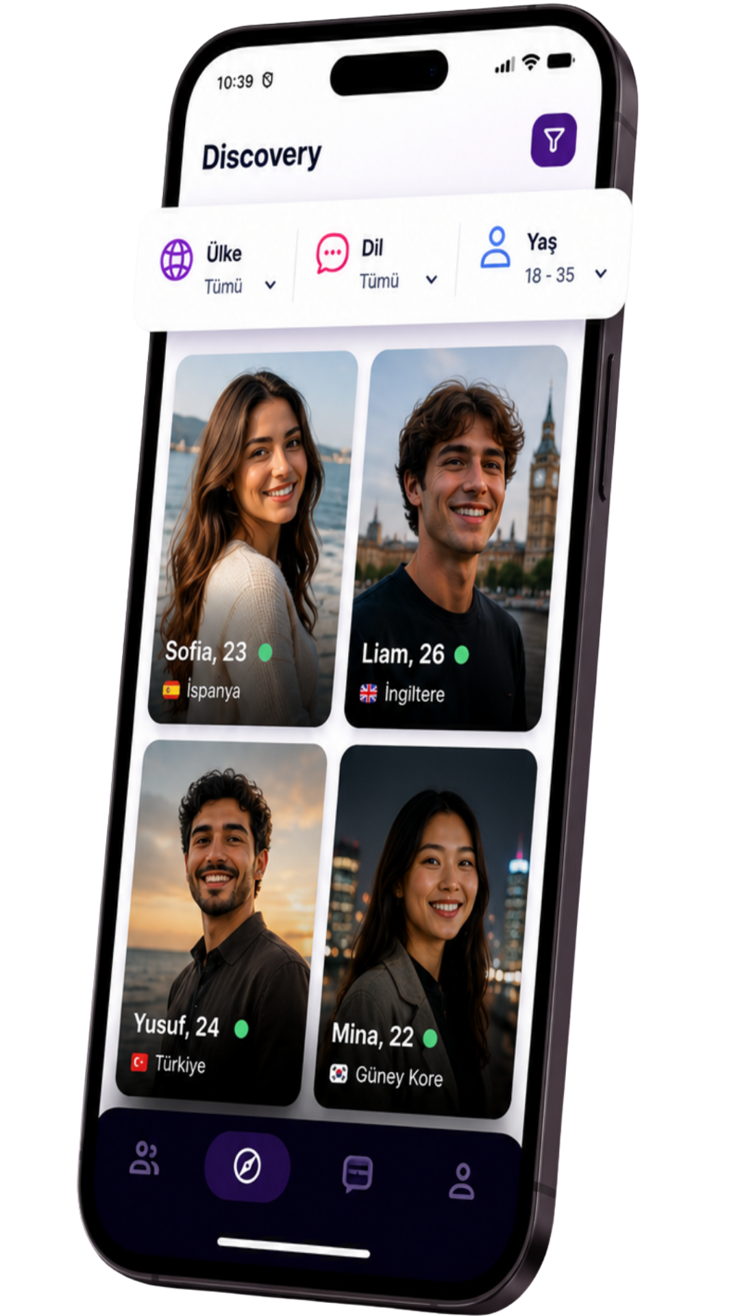 Mook Discover Screen